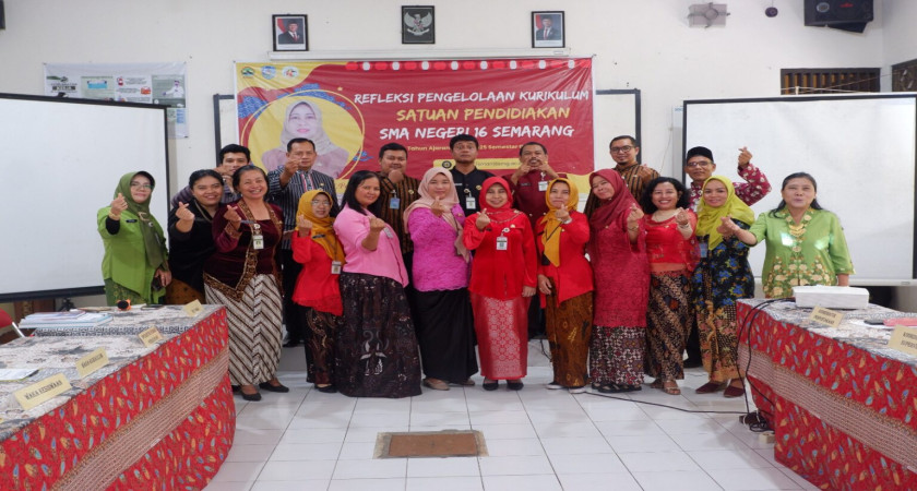 Refleksi Pengelolaaan Kurikulum Satuan Pendidikan SMAN 16 Semarang Tahun Pelajaran 2024-2025