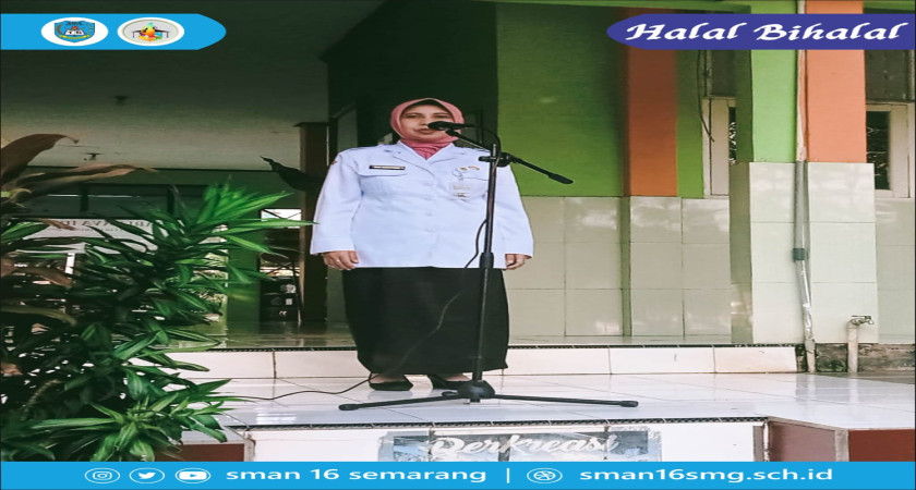 SMA Negeri 16 Semarang Gelar Halal Bihalal, Pererat Silaturahmi Keluarga Besar Sekolah