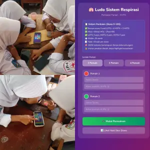 Ludo Untuk Penilaian Harian Sistem Respirasi di Kelas XI SMA Negeri 16 Semarang
