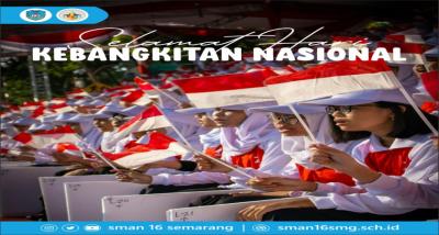 SMAN 16 Semarang Gelar Upacara Peringatan Hari Kebangkitan Nasional ke-117